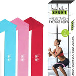 Load image into Gallery viewer, Nicole Miller, Resistance Loops  3 Level Exercise Bands Set
