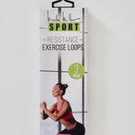 Load image into Gallery viewer, Nicole Miller, Resistance Loops  3 Level Exercise Bands Set
