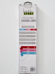 Load image into Gallery viewer, Nicole Miller, Resistance Loops  3 Level Exercise Bands Set
