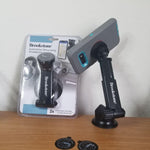 Load image into Gallery viewer, Brookstone, Universal Car Telescoping Smartphone Holder, Strong Magnetic Hold,  Color: Black
