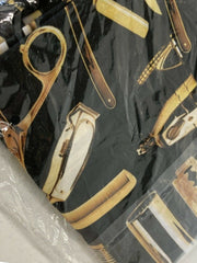 Load image into Gallery viewer, Professional Hair Cutting Cape Barber King Midas , One size, Black &amp;  Gold Color
