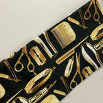 Load image into Gallery viewer, Professional Hair Cutting Cape Barber King Midas , One size, Black &amp;  Gold Color

