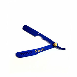 Kashi RBL-113 Barber Straight Edge Shaving Razor butterfly swing lock 