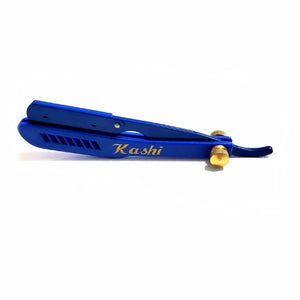 Kashi RBL-113 Barber Straight Edge Shaving Razor butterfly swing lock 