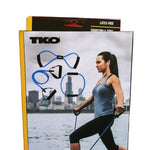 Load image into Gallery viewer, TKO, Set of 3 Resistance Toning Tubes, Complete Training System, Step Band, Soft Expanded, Infinity Ring
