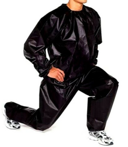 Sauna Suit  Series 8 Fitness, Unisex Sizes: M/L and L/XL  Black color