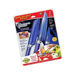 Load image into Gallery viewer, Diamond Sharp  5-Pc. Knife Set Blue color
