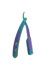 Load image into Gallery viewer, Barber Straight Edge Shaving Razor  Rainbow Color
