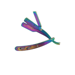 Load image into Gallery viewer, Barber Straight Edge Shaving Razor  Rainbow Color
