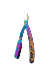 Load image into Gallery viewer, Barber Straight Edge Shaving Razor  Rainbow Color

