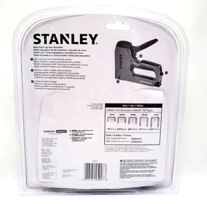 STANLEY , Heavy Duty Staple Gun, with Internal Wire Guide