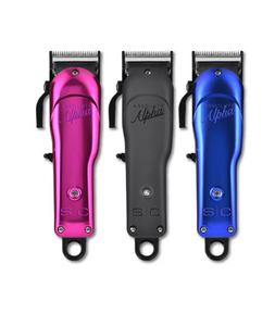 StyleCraft Absolute Alpha Clipper with 3 colored lids (Black, Pink, & Blue)