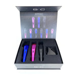 Load image into Gallery viewer, StyleCraft Ergo Magnetic Clipper Black-Blue-Fuchsia cordless

