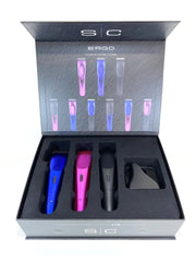 Load image into Gallery viewer, StyleCraft Ergo Magnetic Clipper Black-Blue-Fuchsia cordless
