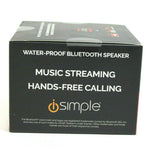 Load image into Gallery viewer, Simple, Waterproof shower, speaker with Bluetooth, Gray color
