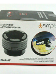 Load image into Gallery viewer, Simple, Waterproof shower, speaker with Bluetooth, Gray color
