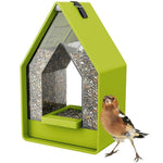 Load image into Gallery viewer, Emsa, Bird Feed Dispenser, Bird House , 800 ml/ca. 0,6 kg, Green Color
