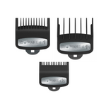 Load image into Gallery viewer, Wahl Clipper 3PC Set Premium Cutting Guides With Metal Clip  model  #1/2, #1, # 1 1/2
