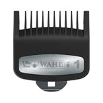 Load image into Gallery viewer, Wahl Set Premium Clipper Cutting Guides with Metal Clip Combo  #1/2 , #1
