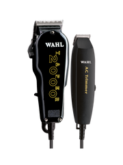 Load image into Gallery viewer, Wahl Professional Essentials Combo (8329) Taper 2000 Clipper (4722-850) + AC Trimmer (8040)
